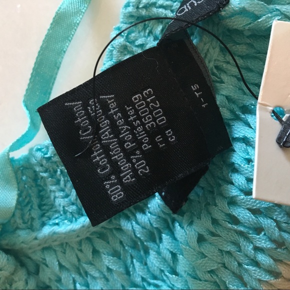 Calvin Klein Jeans short sleeve striped knit top - Picture 6 of 7